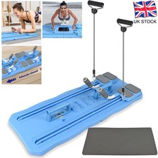 Blue Pilates Reformer Machine