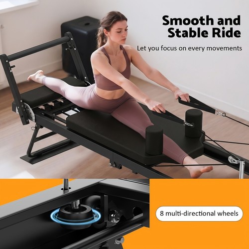 Foldable pilates reformer - foldable,